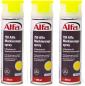 Preview: 3x Alfa Markierungsspray / Signierspray (500 ml) - neongelb